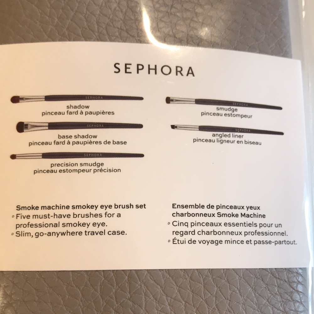 Sephora- Smoke Machine Brush Set - Picture 3 of 9